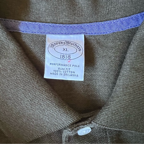 Brooks Brothers Polo Shirt XL Slim Fit - Picture 4 of 8